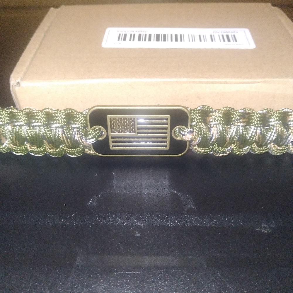 American flag camo bracelet